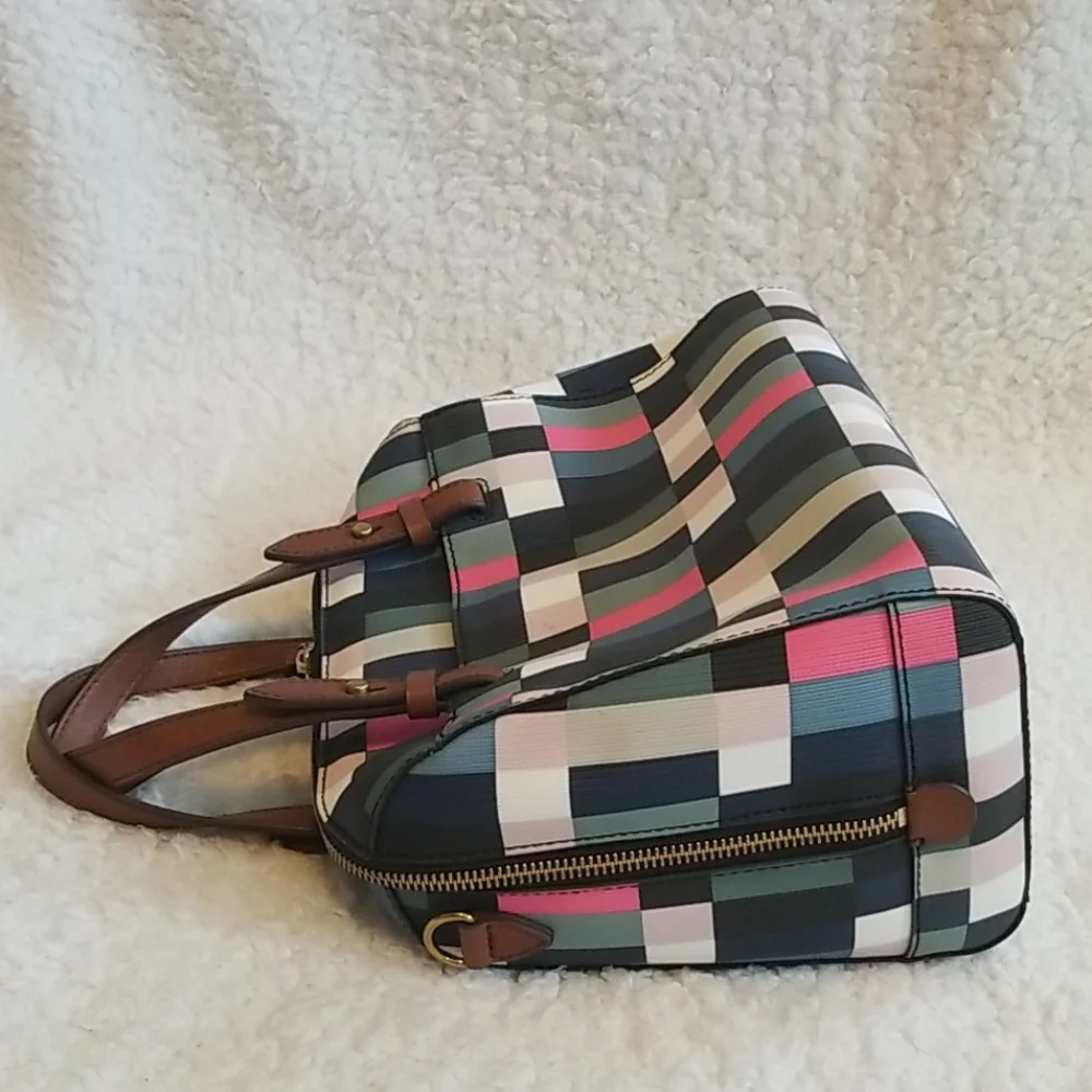 FOSSIL Rachel Satchel Bag with Key Fob